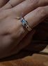Trilogy Silver Ball Ring – A Textured Tribute to Nature’s Beauty