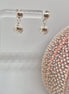 Silver Tide Urchin Earrings