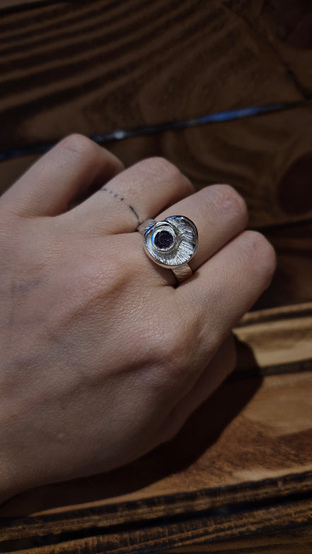 Eye of Insight Silver Ring – A Glimpse Into the Soul