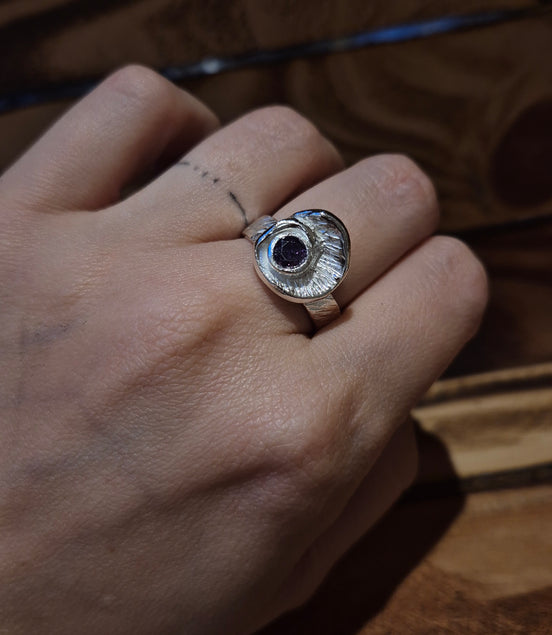 Eye of Insight Silver Ring – A Glimpse Into the Soul